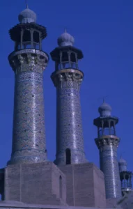 گلدسته‌های مسجد سپهسالار