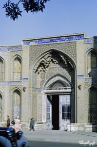 ورودی مسجد سپهسالار