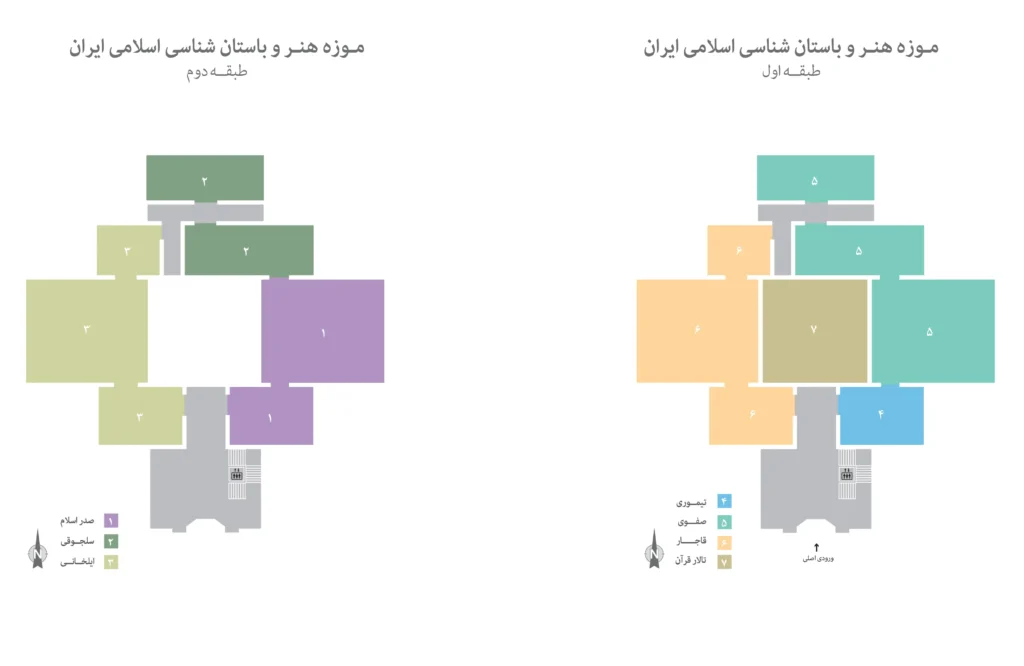 پلان موزه دوران اسلامی