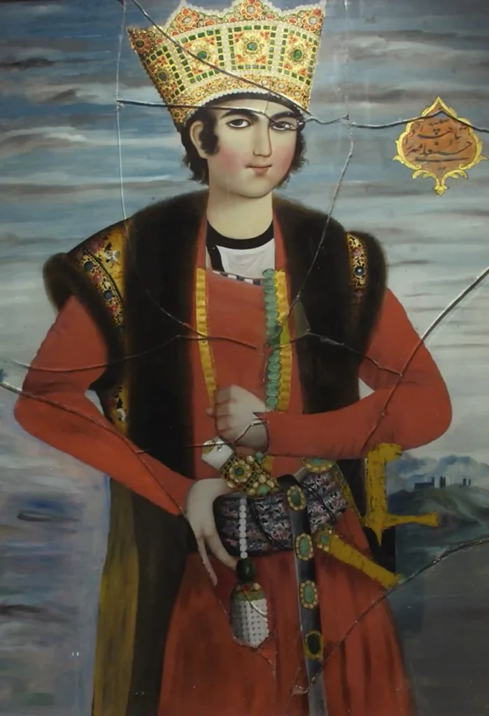 نقاشی شاهزاده حسین‌علی‌میرزا