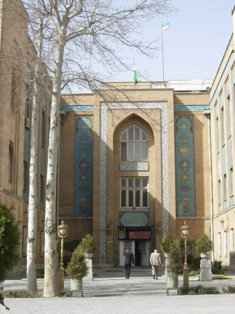 ساختمان شماره یک وزارت خارجه باغ ملی