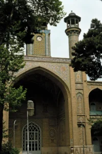 ایوان شمالی مسجد سپهسالار