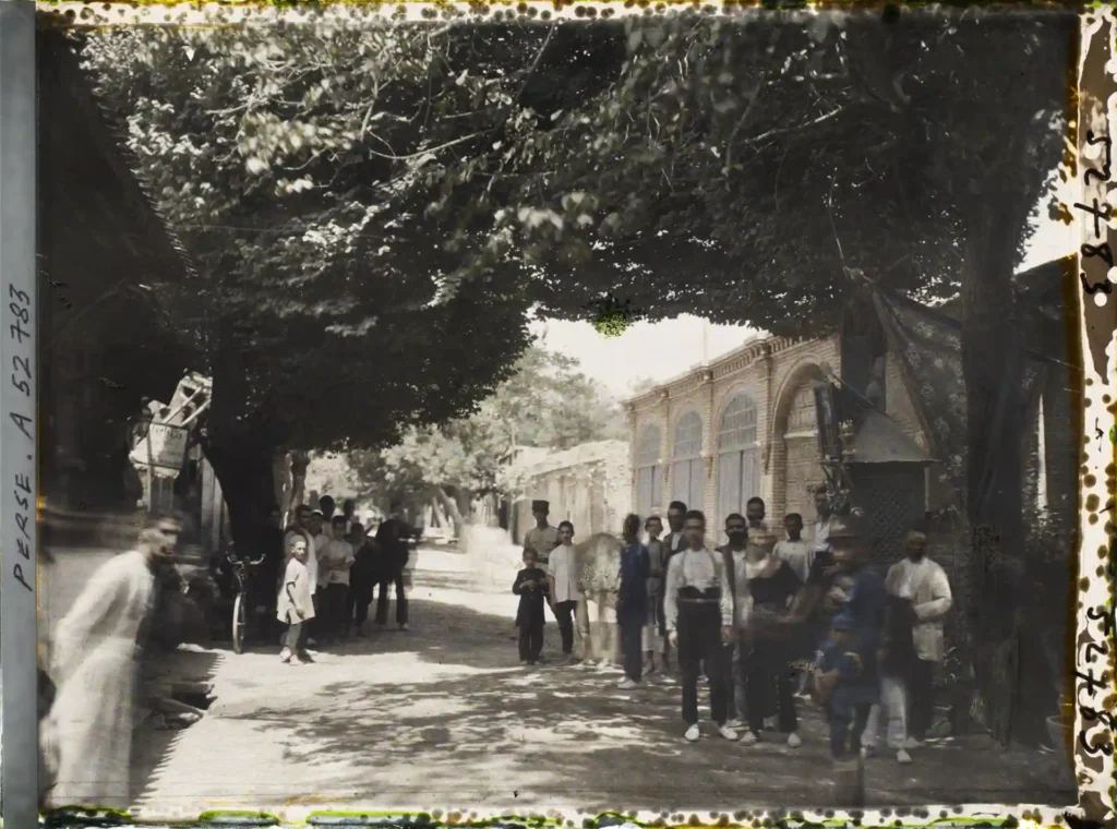 خیابان منوچهری تیرماه سال ۱۳۰۶