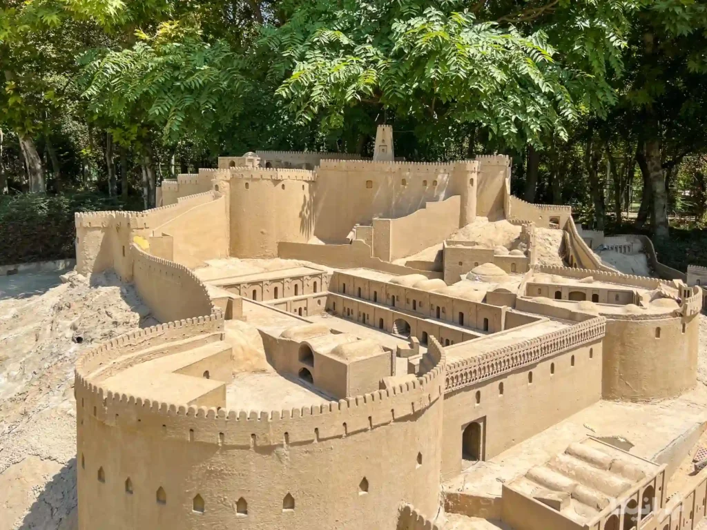 ارگ بم باغ موزه مینیاتور ارگ بم باغ موزه مینیاتور