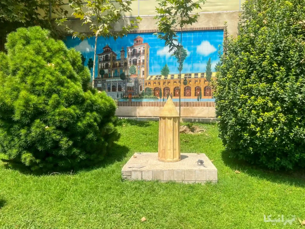 گنبد قابوس باغ موزه مینیاتور گنبد قابوس