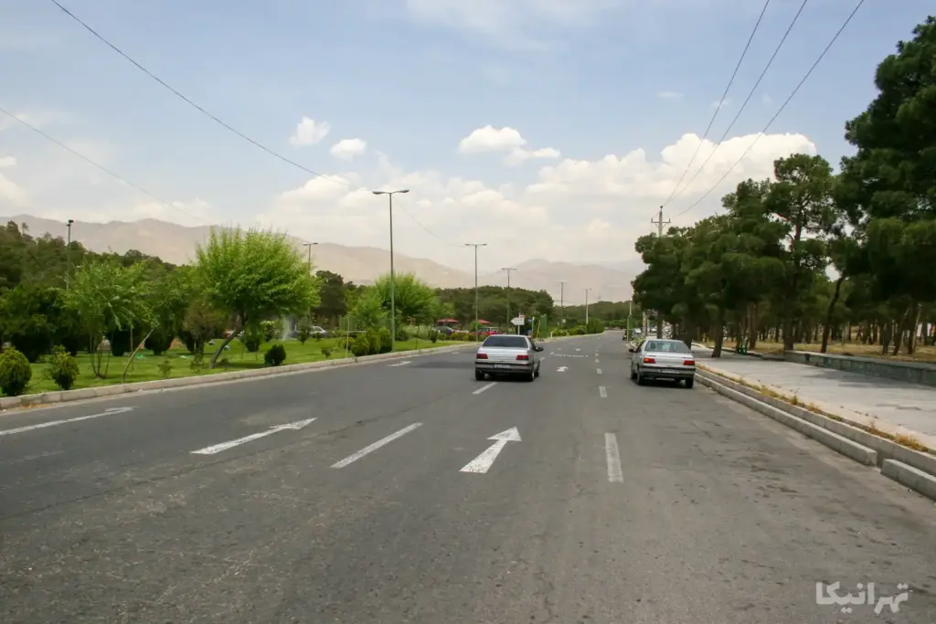 ورودی پارک جنگلی چیتگر