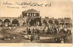 میدان امین السلطان در زمان قاجار