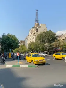 تصویر نمای پاساژ علمی از خیابان جمهوری